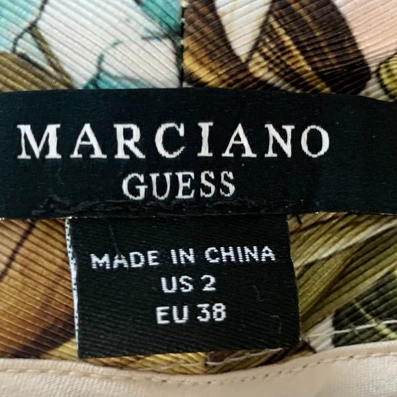 Marciano Tropical Floral Print Pant - Picture 5 of 6